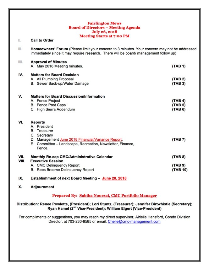 Mews Agenda 07.26.18 DRAFT